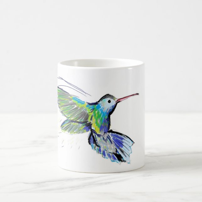 Taza De Café Colibrí (Centro)