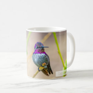 Taza De Café Colibrí de Costa Salmo 145:4 KJV