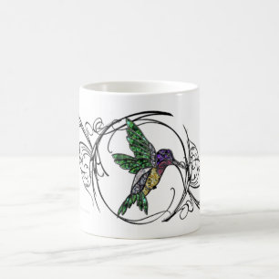 Taza De Café Colibrí de las gemas