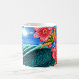 Taza De Café Colibrí Ocean Mug