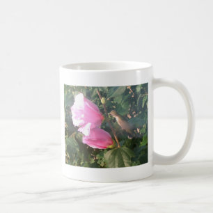 Taza De Café Colibrí y rosa de Sharon