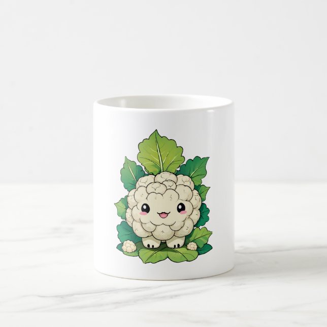 Taza De Café Coliflor Kawaii (Centro)