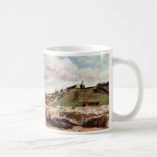 Taza De Café Colina de Montmartre con cantera por Vincent van G