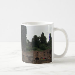 Taza De Café Colina de Palatine en Roma, Italia