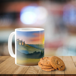 Taza De Café Colinas de la Toscana