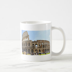Taza De Café Coliseo Roma Fotografía