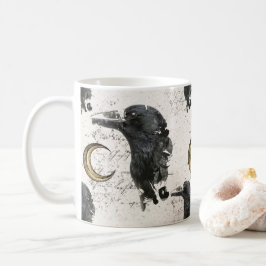 Taza De Café Collage Alquimioterapia Raven