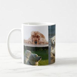 Taza De Café Collage de 5 fotos personalizadas - Regalo de imag