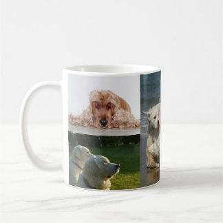 Taza De Café Collage de 5 fotos personalizadas - Regalo de imag
