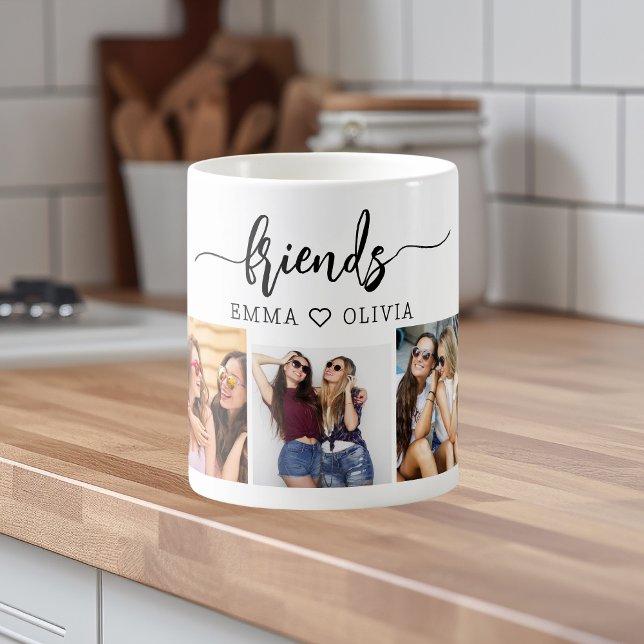 Taza De Café Collage de amigos 3 de fotografía (Subido por el creador)