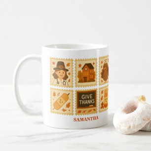 Taza De Café Collage de enfermeras agradecidas   Caída