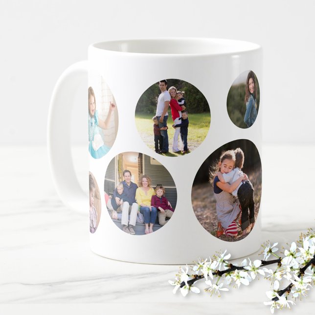 Taza De Café Collage de fotos 10 Círculo de imágenes (Subido por el creador)