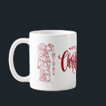 Taza De Café Collage de fotos de estilo rojo Merry Christmas Tr<br><div class="desc">Collage de fotos de Estilo Rojo Feliz Coffee Mug de árbol de Navidad. Inserta sus fotos de forma sencilla y sencilla. Un hermoso ilustracion de vacaciones de invierno crea un gran ánimo antes de las próximas vacaciones de Año Nuevo. El café en una taza así te calentará y te dará...</div>