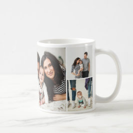 Taza De Café Collage de fotos de Familia Personalizada 7