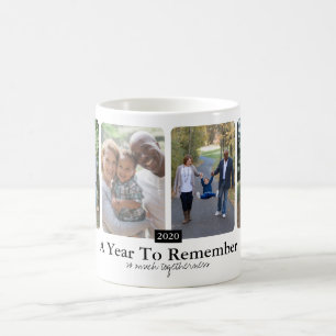 Taza De Café Collage de fotos de familia Recuerdos de cuarenten