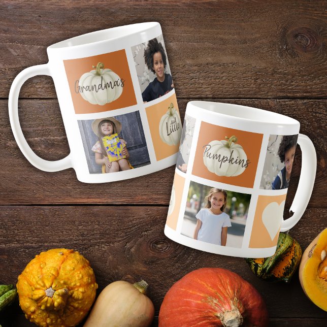 Taza De Café Collage de fotos de la abuela Cae Café Mug (Subido por el creador)
