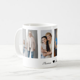 Taza De Café Collage de fotos de Mimi Recuerdo de la abuela de 