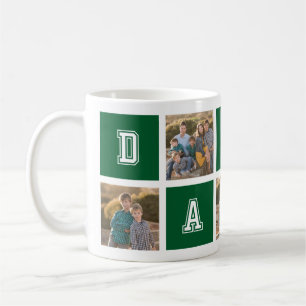 Taza De Café Collage de fotos de papi de variación de color cua