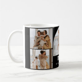 Taza De Café Collage de fotos familiar - 5 fotos y texto Person