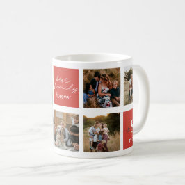 Taza De Café Collage de fotos familiar personalizado Mug - Mejo