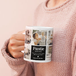 Taza De Café Collage de fotos Funtie Definición Cute moderna tí