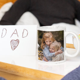 Taza De Café Collage de fotos moderno 2 No 1 Papá