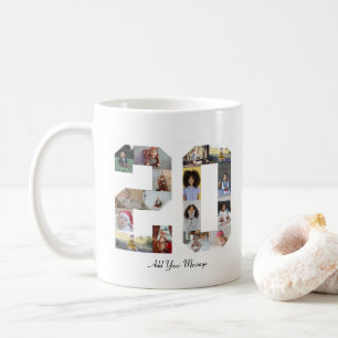 Taza De Café Collage de fotos Número 20
