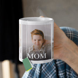 Taza De Café Collage de fotos para Mamá Adicional 5