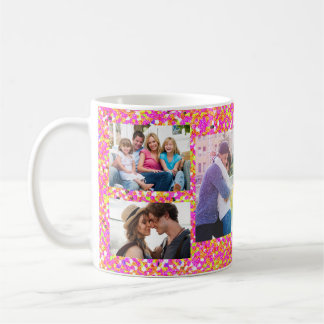 Taza De Café Collage de fotos personalizado