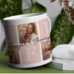 Taza De Café Collage de fotos Personalizado de los Mejores Amig<br><div class="desc">¡Celebra tu vínculo inquebrantable con esta foto-foto-tonta de los "Mejores Amigos para siempre"! Con letras en negrita "BFF" y espacio para 7 de tus fotos favoritas, este diseño te permite crear tu propio keepsake personalizado. Añade tus nombres o un mensaje sincero para hacerlo único tuyo. Esta taza es un regalo...</div>
