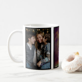 Taza De Café Collage de fotos personalizado Familia Cute 2