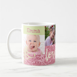 Taza De Café Collage de fotos personalizado para mamá