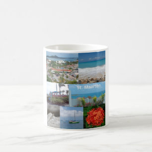 Taza De Café Collage de fotos Sint Maarten-Saint Maarten