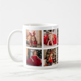Taza De Café Collage de imágenes personalizado 10 Navidades de 