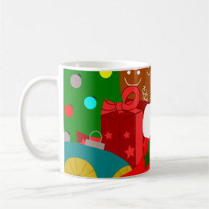 Taza De Café Collage de navidades