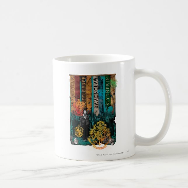 Taza De Café Collage de neville Longbottom 1 (Derecha)