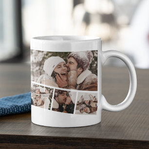Taza De Café Collage de tira de fotos moderna