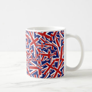 Taza De Café Collage de Union Jack