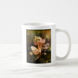 Taza De Café Collage floral