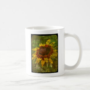 Taza De Café Collage floral gitano