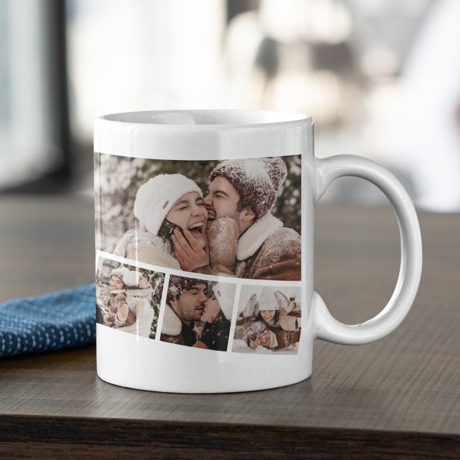 Taza De Café Collage moderno de fotos de fotos (Subido por el creador)