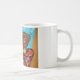 Taza De Café Collage Stilllife Art White Mug