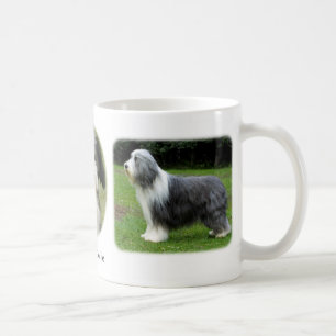 Taza De Café Collie barbudo x 3