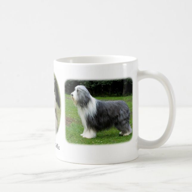 Taza De Café Collie barbudo x 3 (Derecha)