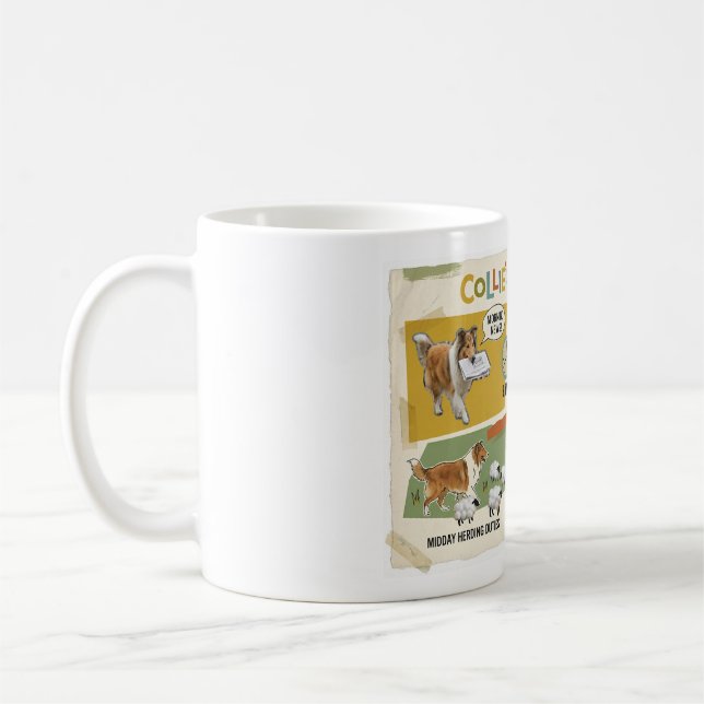 Taza De Café Collie Everyday Occupation (Izquierda)