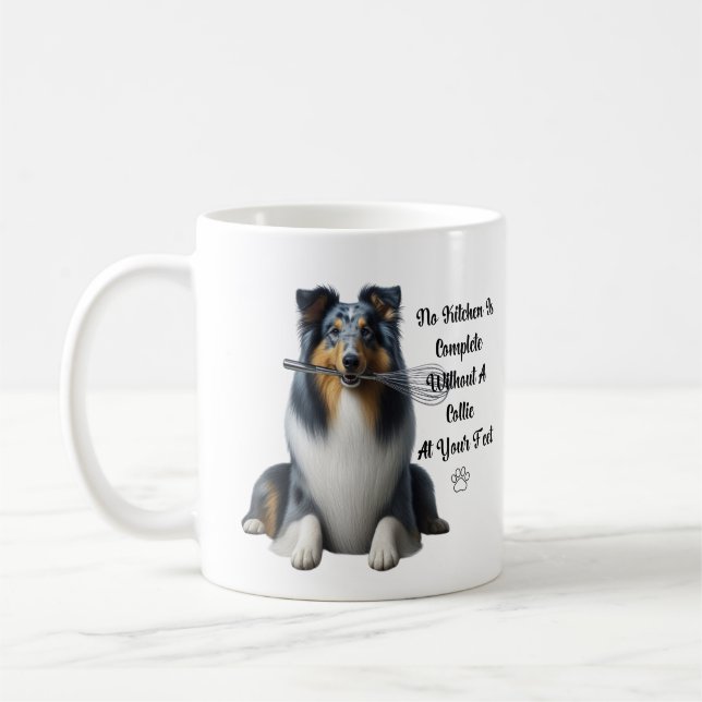 Taza De Café Collie mug (Izquierda)