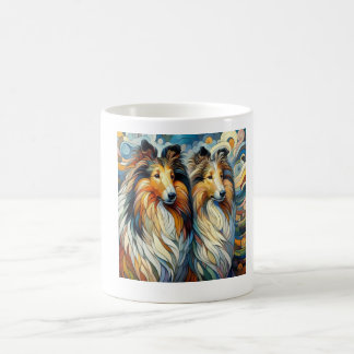 Taza De Café Collie Paw Casso