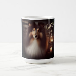 Taza De Café Collie personalizado