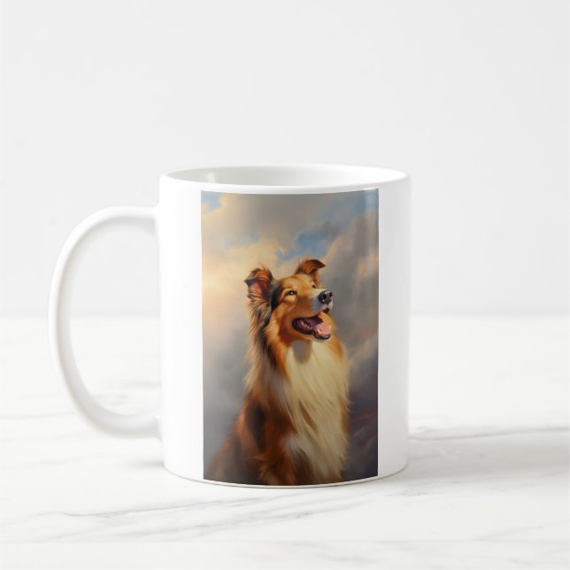 Taza De Café Collie ruda / Collie escocesa (Izquierda)