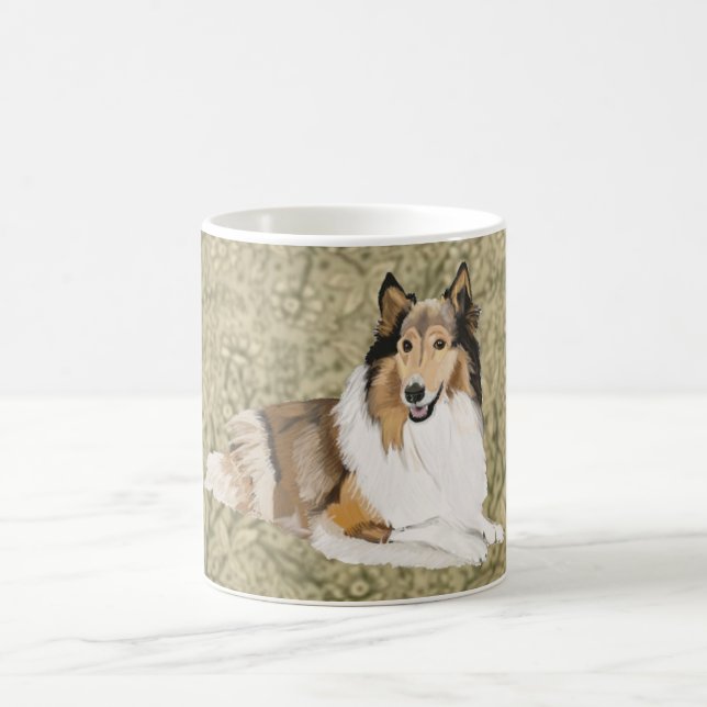 Taza De Café Collie rugoso (Centro)
